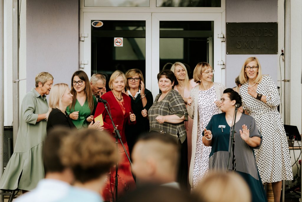 Skolotāji Zinību dienā